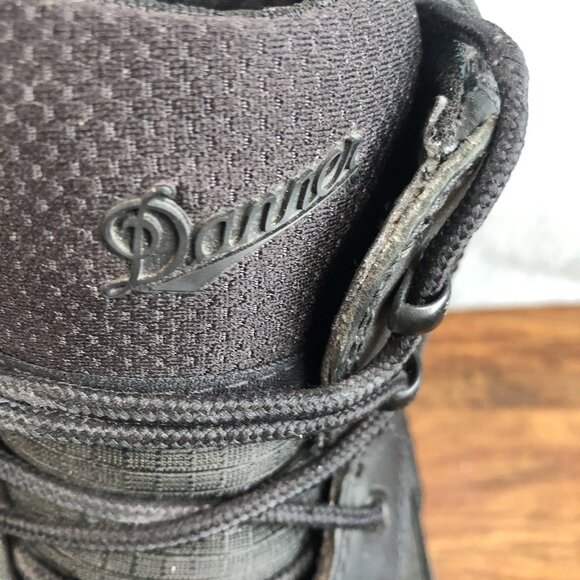 Danner Men Size 12 Black Leather‎ Gore Tex Biker Combat Work Boots 8” Side Zip - Picture 11 of 11